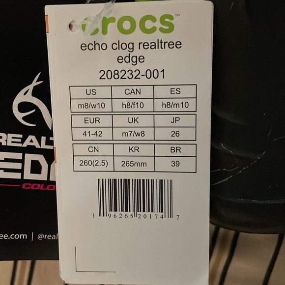 Crocs Echo Clog Realtree Edge 208232-001 - Picture 8 of 8